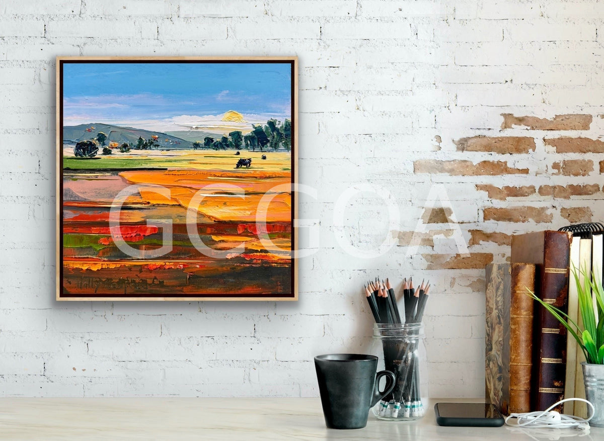 Farm Landscape 66 - Gold Coast Gallery Of ArtHilly Coufreur