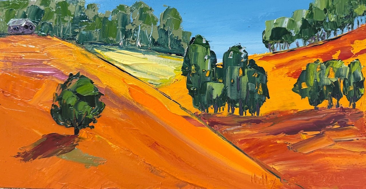 Farm Landscape - Gold Coast Gallery Of ArtHilly Coufreur