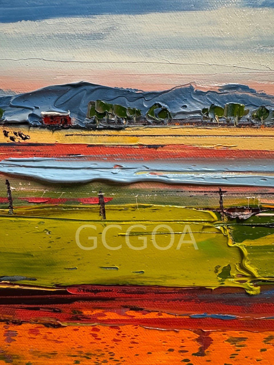 Farm Landscape 71 - Gold Coast Gallery Of ArtHilly Coufreur