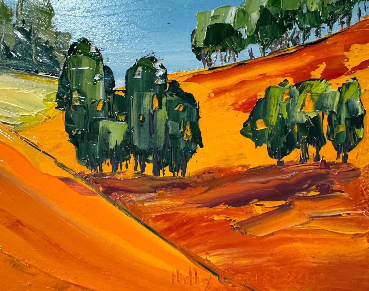 Farm Landscape - Gold Coast Gallery Of ArtHilly Coufreur