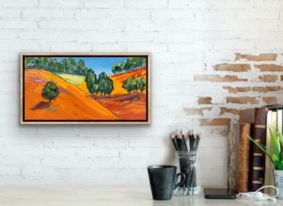 Farm Landscape - Gold Coast Gallery Of ArtHilly Coufreur