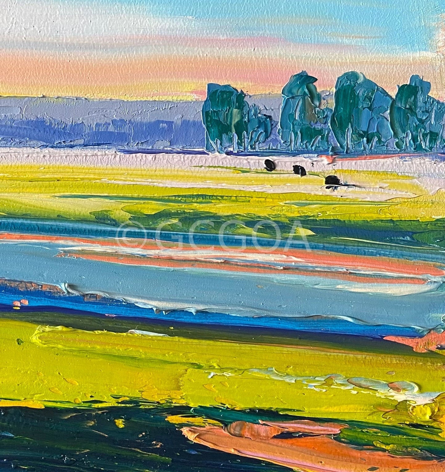 Farm Landscape 9 - Gold Coast Gallery Of ArtHilly Coufreur