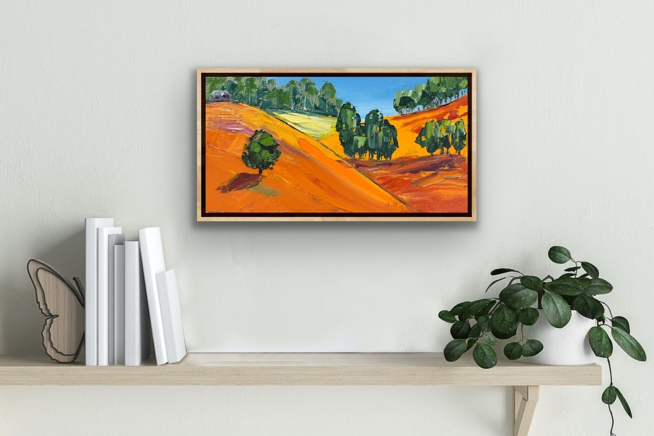 Farm Landscape - Gold Coast Gallery Of ArtHilly Coufreur