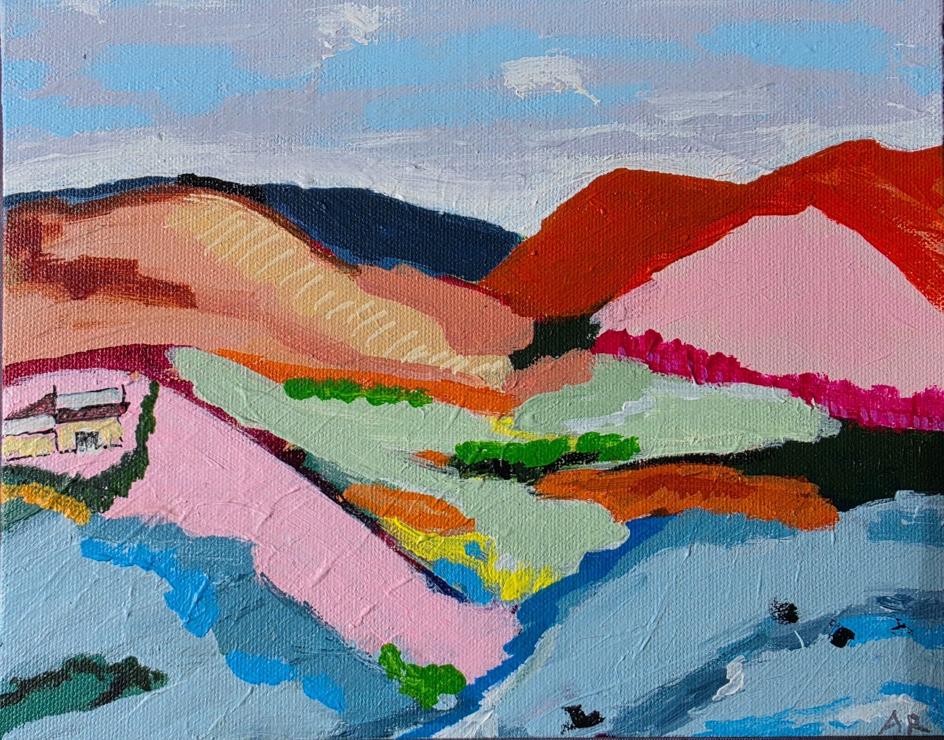 Feels Like Home - Original Art - Gold Coast Gallery Of ArtAlpana Rai