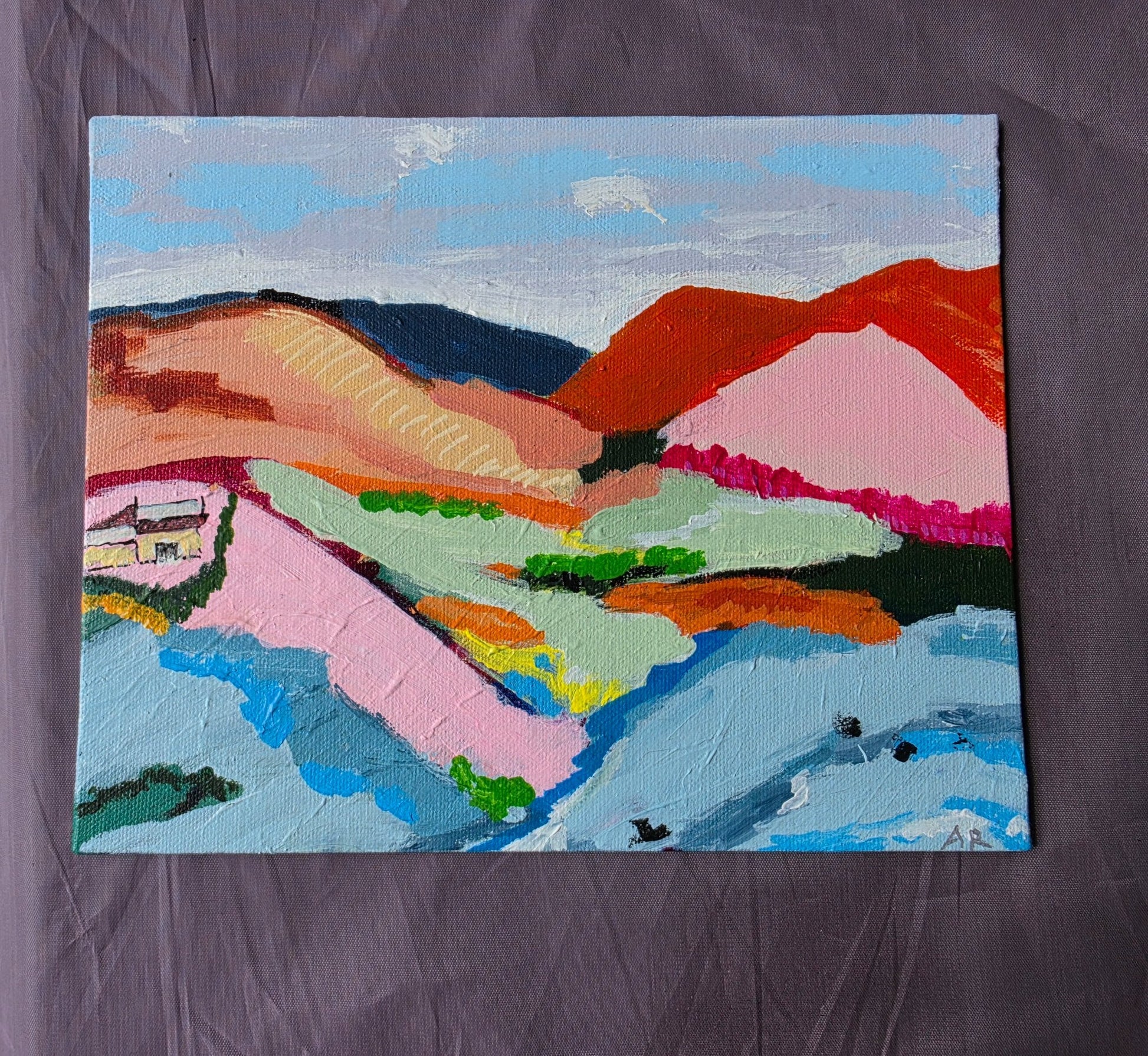 Feels Like Home - Original Art - Gold Coast Gallery Of ArtAlpana Rai