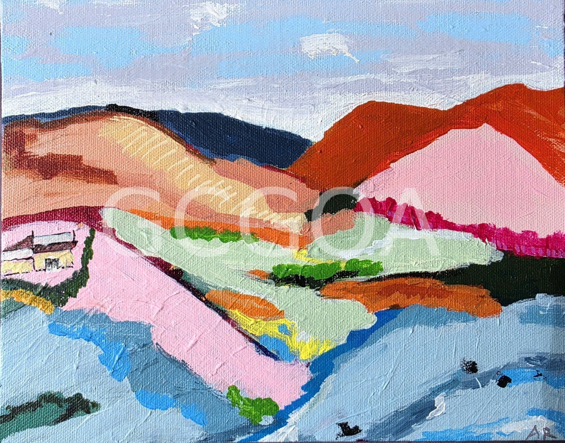 Feels Like Home - Original Art - Gold Coast Gallery Of ArtAlpana Rai