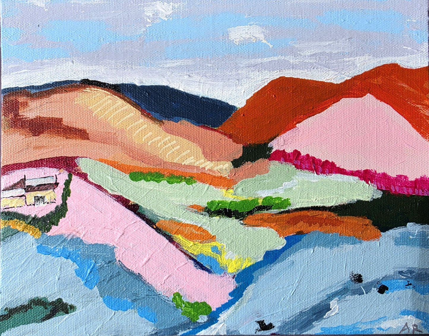 Feels Like Home - Original Art - Gold Coast Gallery Of ArtAlpana Rai