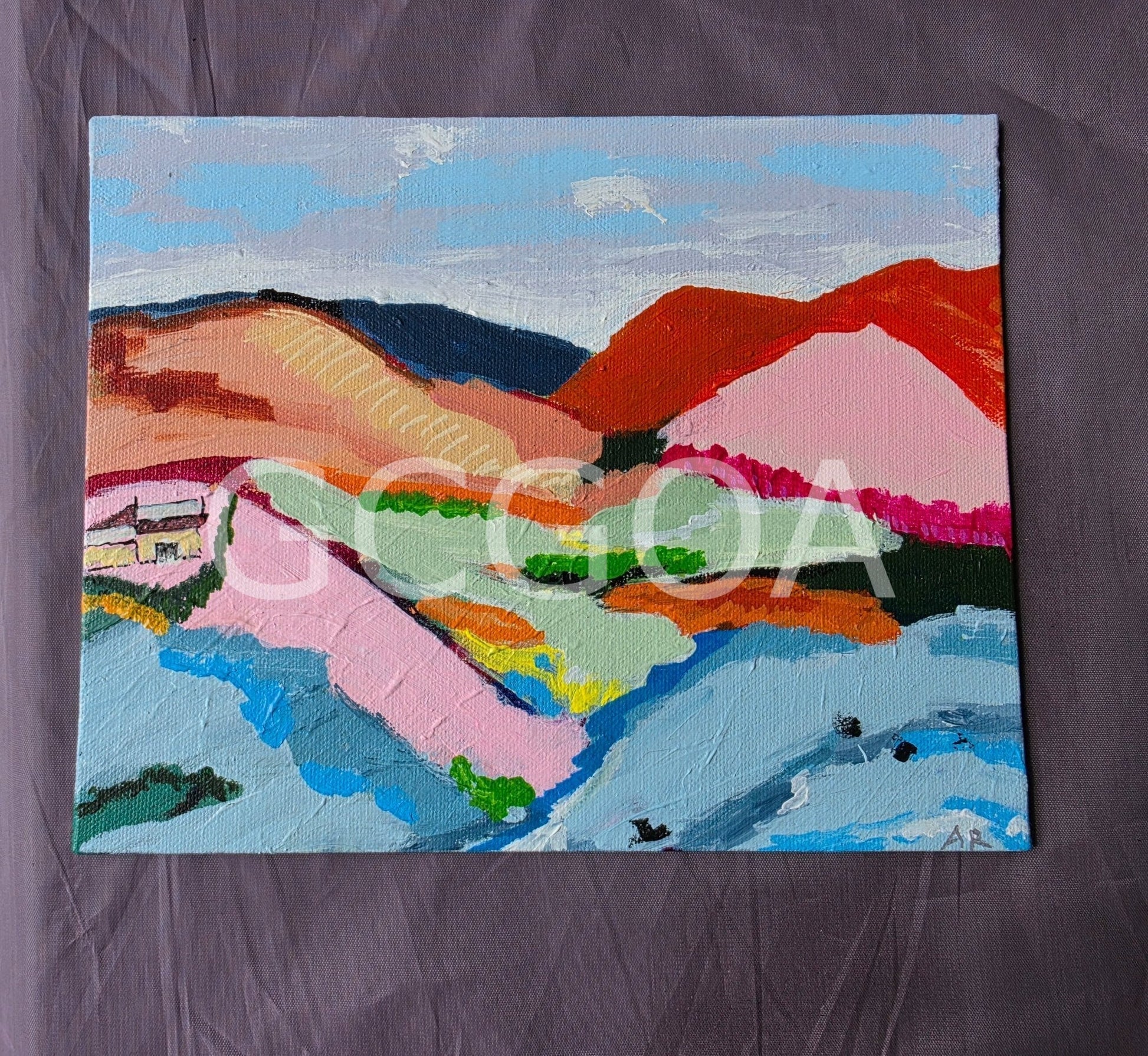 Feels Like Home - Original Art - Gold Coast Gallery Of ArtAlpana Rai