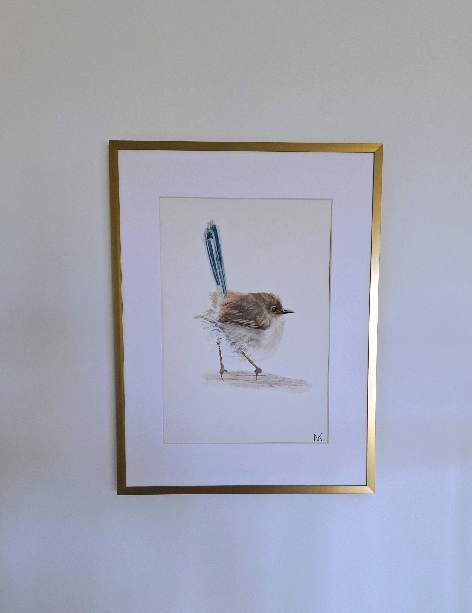 Female Fairy Wren - Gold Coast Gallery Of ArtNatalie K