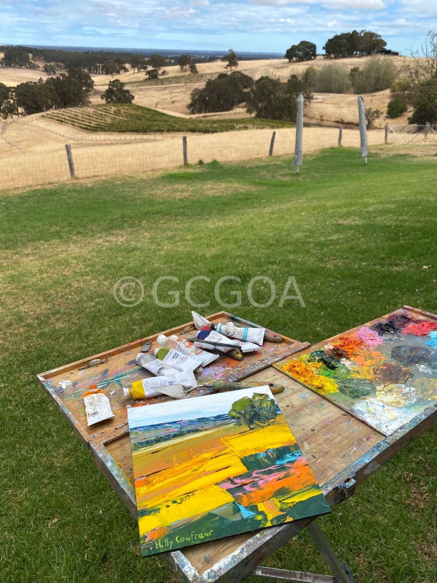 Ferguson Valley - Plein Air - Gold Coast Gallery Of ArtHilly Coufreur
