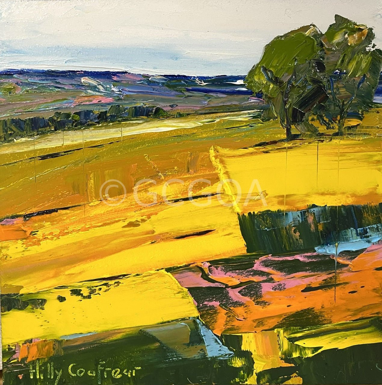 Ferguson Valley - Plein Air - Gold Coast Gallery Of ArtHilly Coufreur