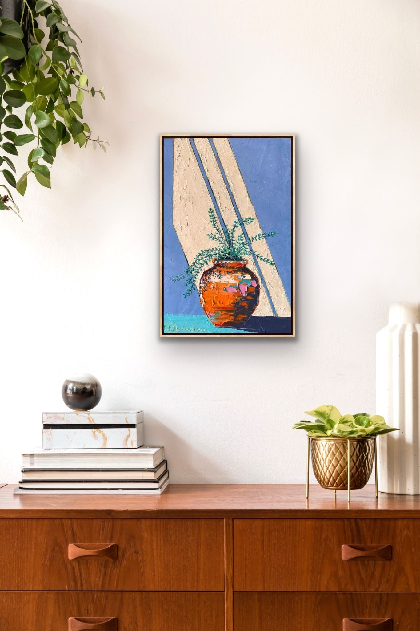 Fern in Terracotta Pot - Gold Coast Gallery Of ArtHilly Coufreur