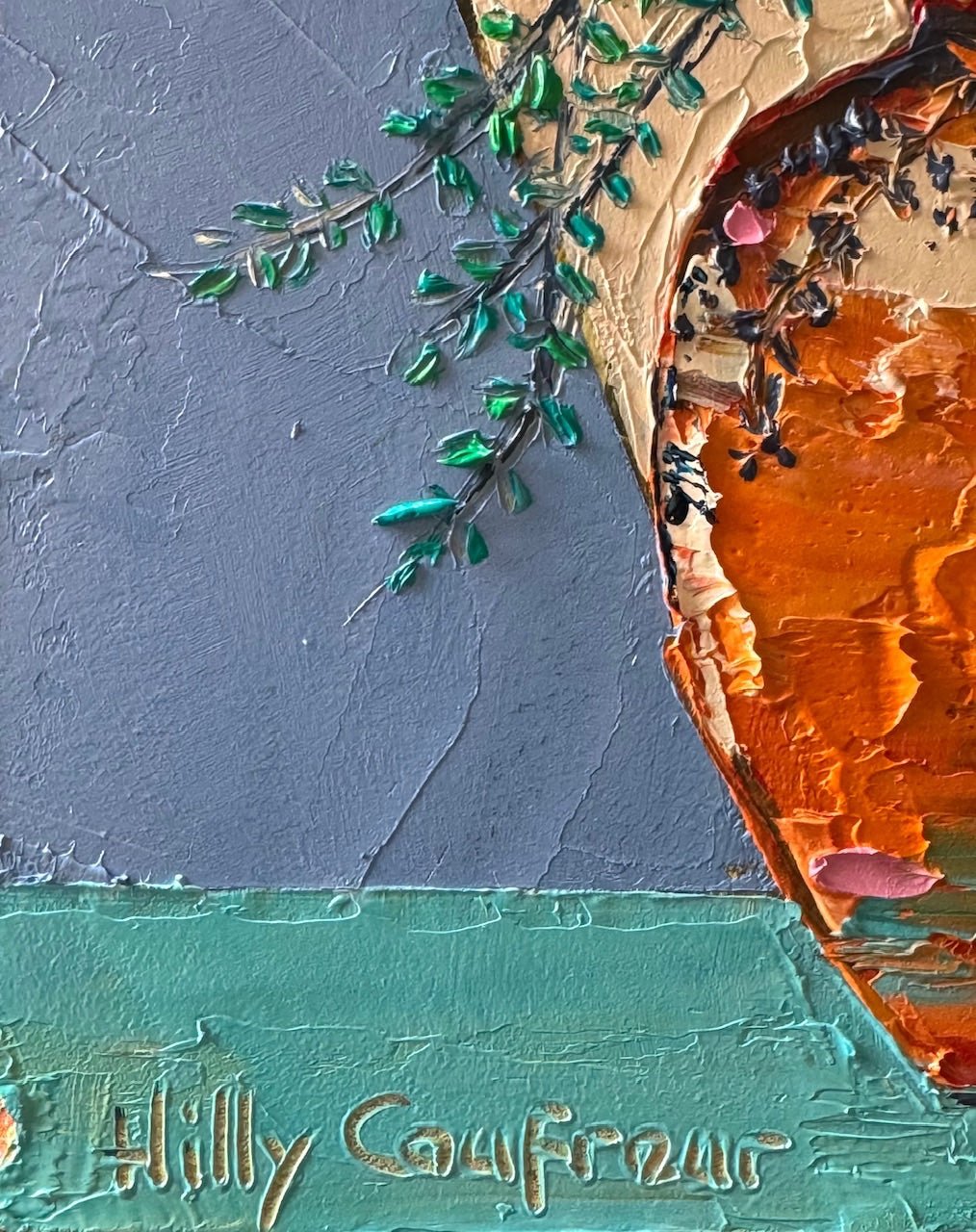 Fern in Terracotta Pot - Gold Coast Gallery Of ArtHilly Coufreur