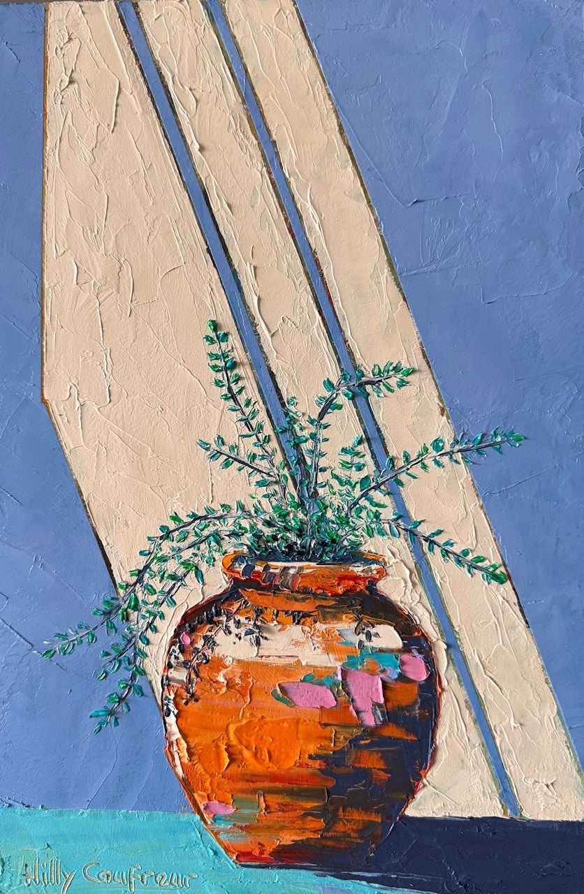 Fern in Terracotta Pot - Gold Coast Gallery Of ArtHilly Coufreur