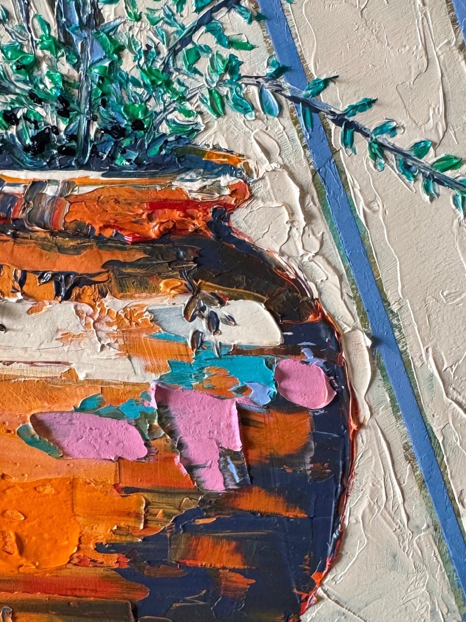 Fern in Terracotta Pot - Gold Coast Gallery Of ArtHilly Coufreur