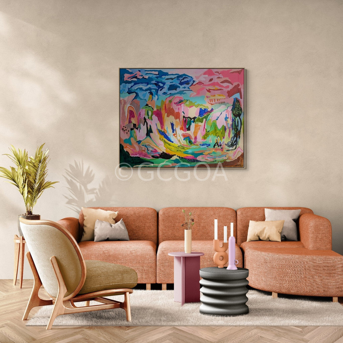 Festive Kind of Day - Original Art - Gold Coast Gallery Of ArtAlpana Rai