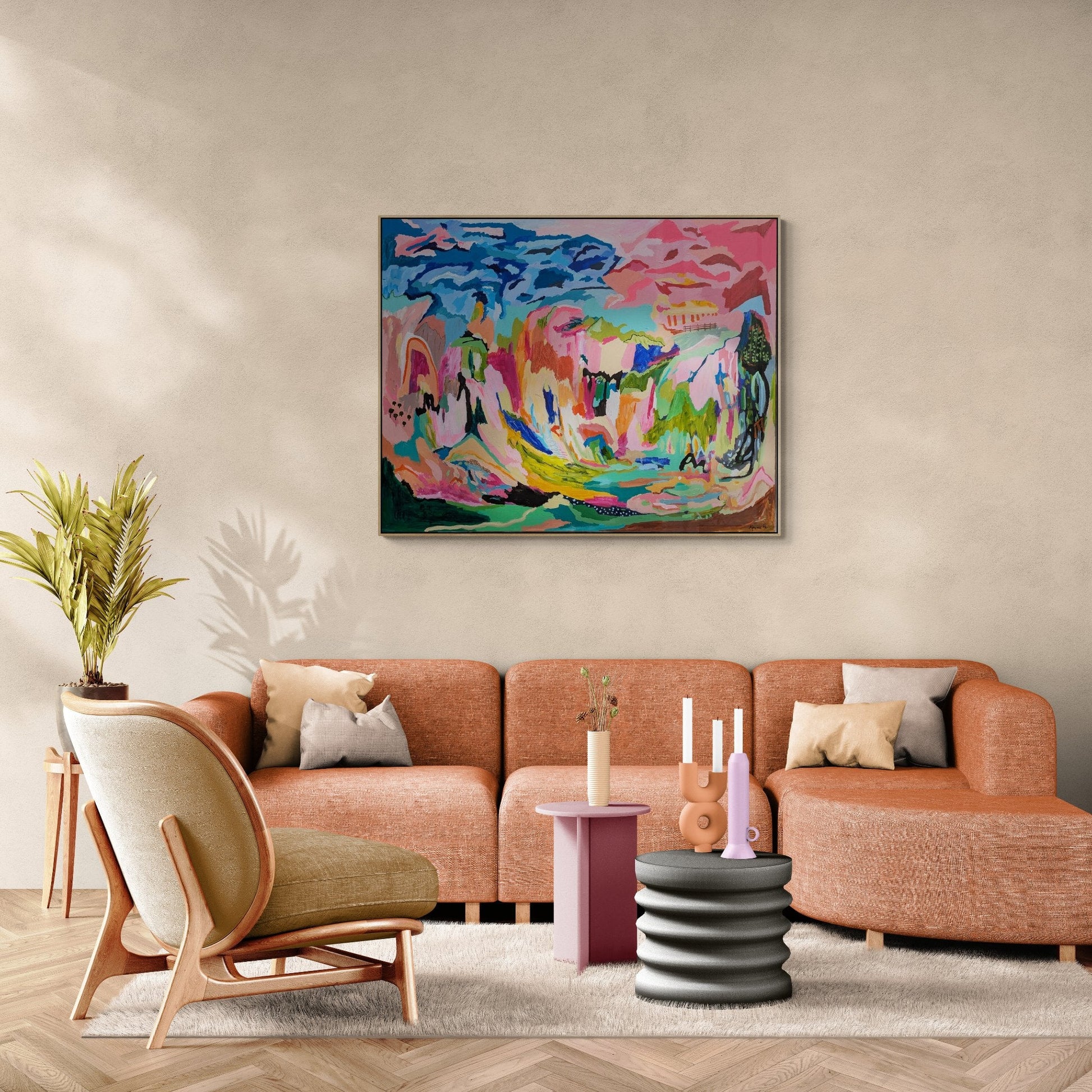 Festive Kind of Day - Original Art - Gold Coast Gallery Of ArtAlpana Rai