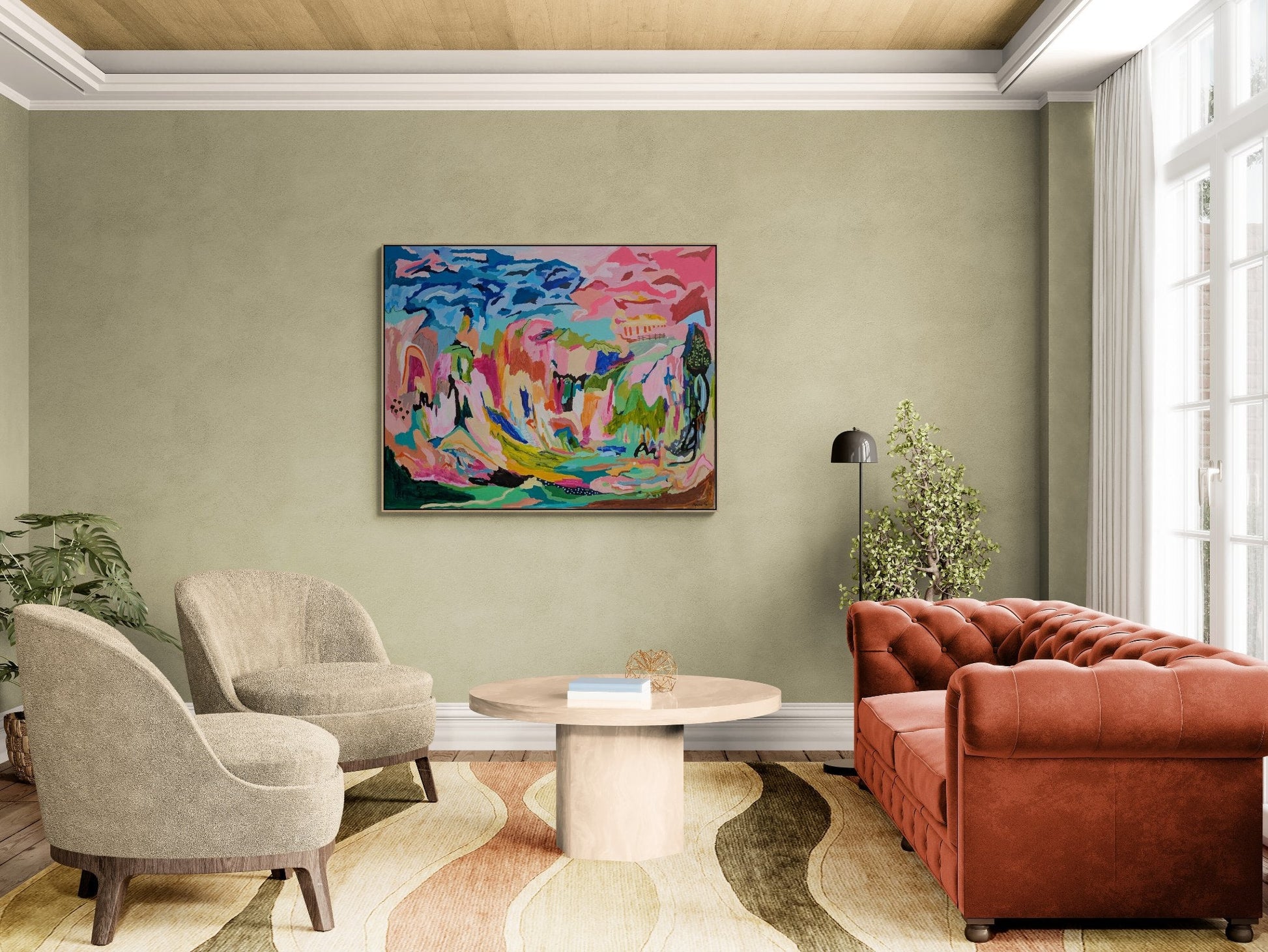Festive Kind of Day - Original Art - Gold Coast Gallery Of ArtAlpana Rai
