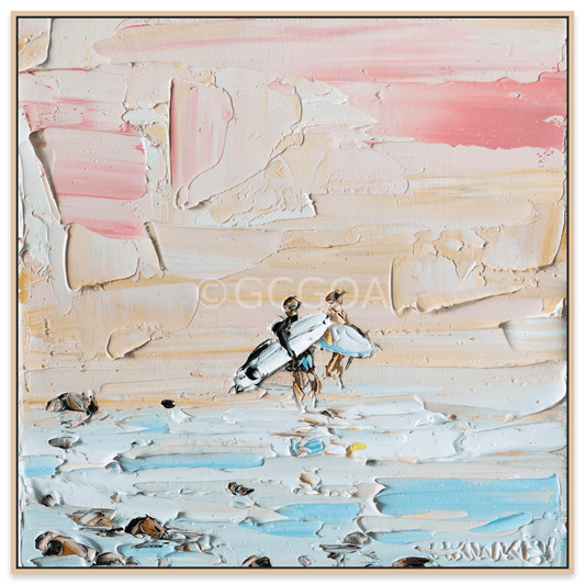 First Dip - Fine Art Print - Gold Coast Gallery Of ArtAngela Hawkey
