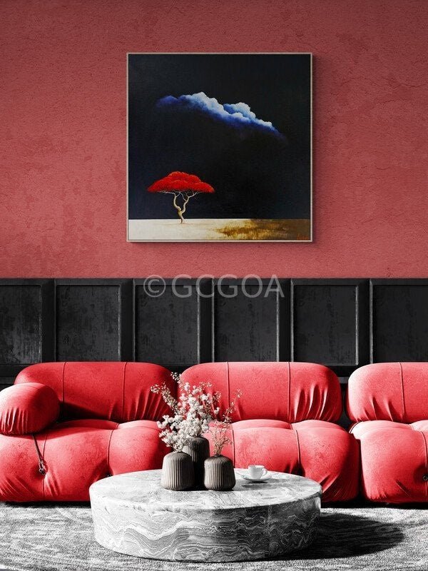 Flame Of The Savanna - Gold Coast Gallery Of ArtLucinda Leveille