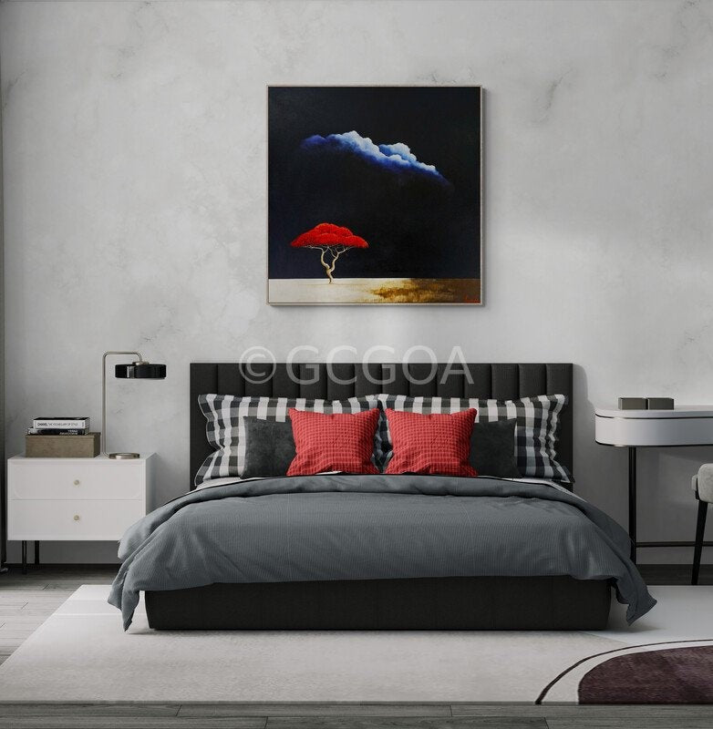 Flame Of The Savanna - Gold Coast Gallery Of ArtLucinda Leveille