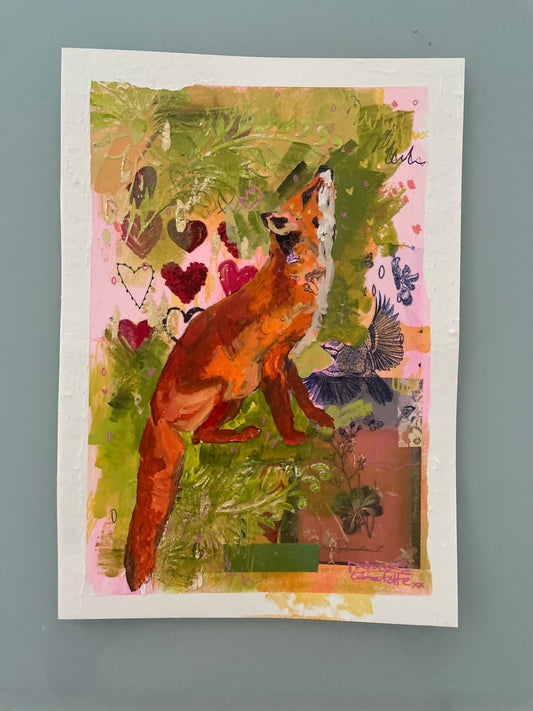 Flightless Bird ( Red Fox Artist Study ) - Gold Coast Gallery Of ArtNatasha Charlotte