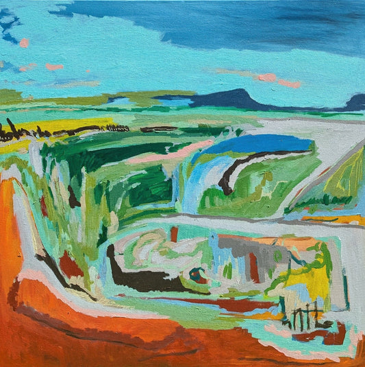 Flow of Horizons - Original Art - Gold Coast Gallery Of ArtAlpana Rai