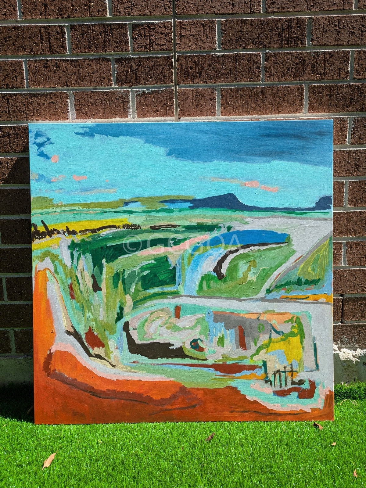 Flow of Horizons- Original Art - Gold Coast Gallery Of ArtAlpana Rai