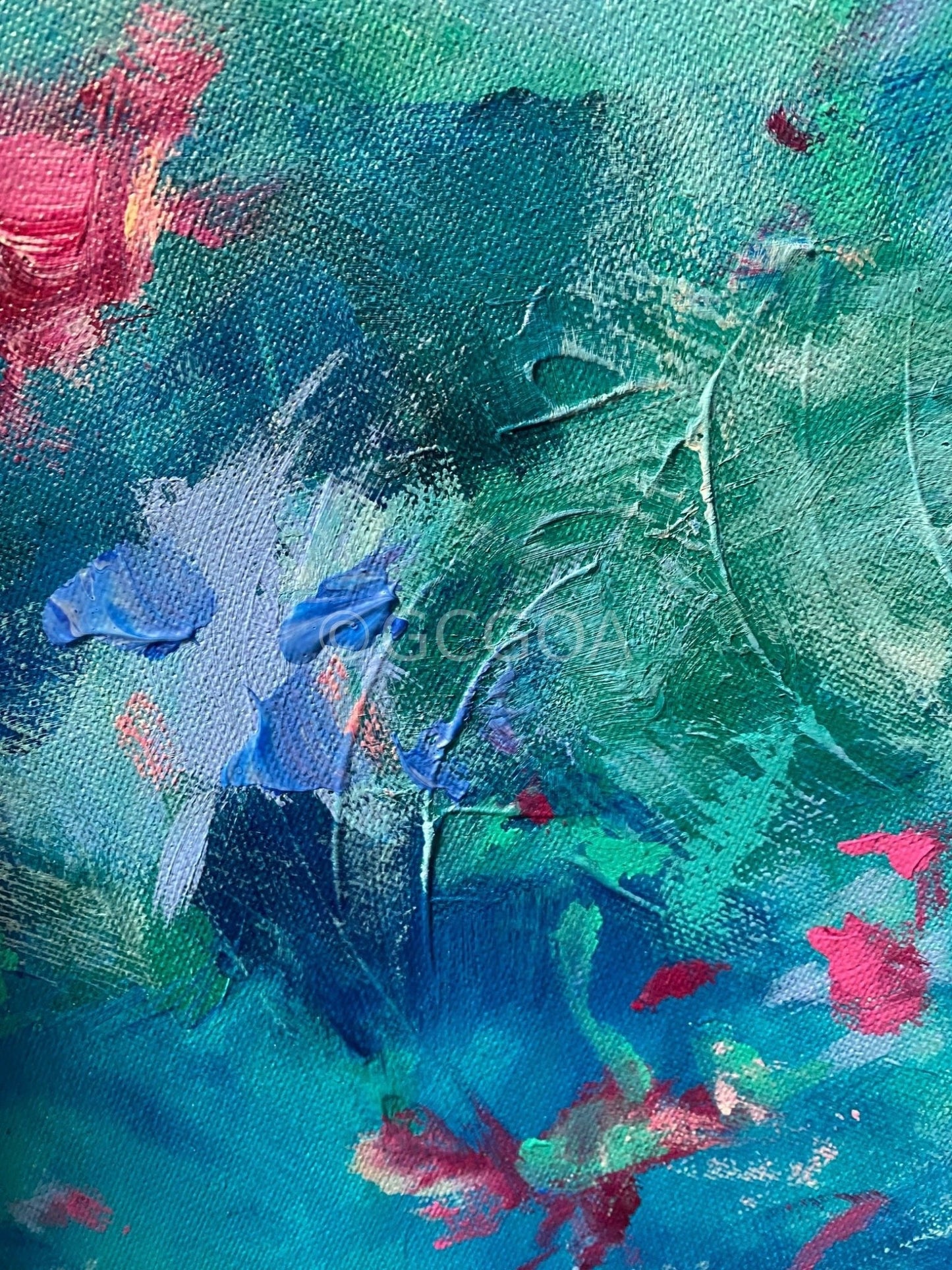 Flower Joy - Original Artwork - Gold Coast Gallery Of ArtKatherine Spiller