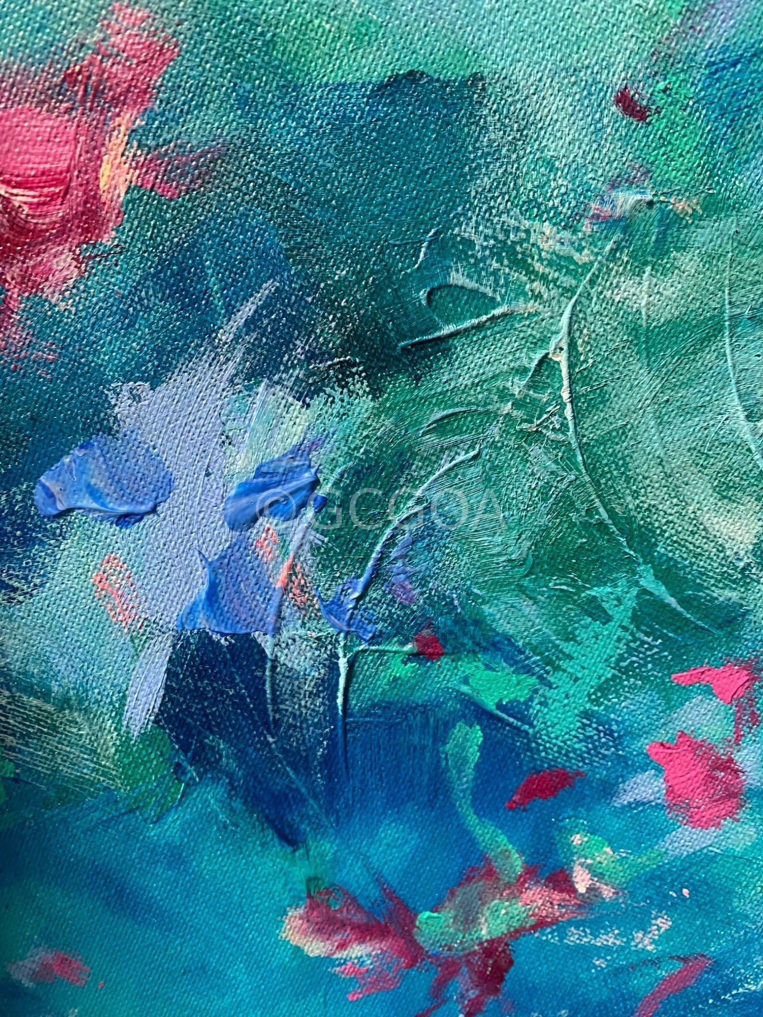 Flower Joy - Original Artwork - Gold Coast Gallery Of ArtKatherine Spiller