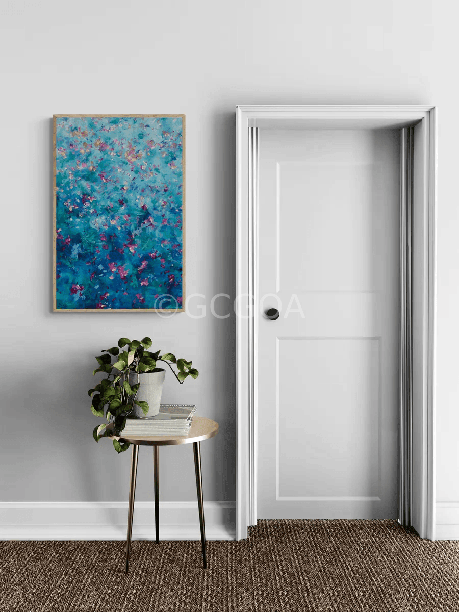Flower Joy - Original Artwork - Gold Coast Gallery Of ArtKatherine Spiller