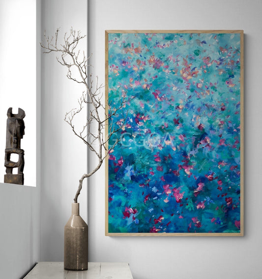 Flower Joy - Original Artwork - Gold Coast Gallery Of ArtKatherine Spiller