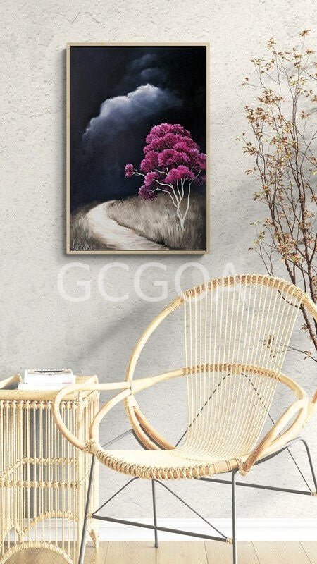 Flowering Gum At Dusk - Gold Coast Gallery Of ArtLucinda Leveille