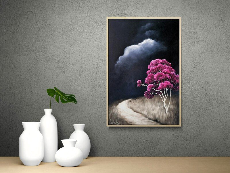 Flowering Gum At Dusk - Gold Coast Gallery Of ArtLucinda Leveille