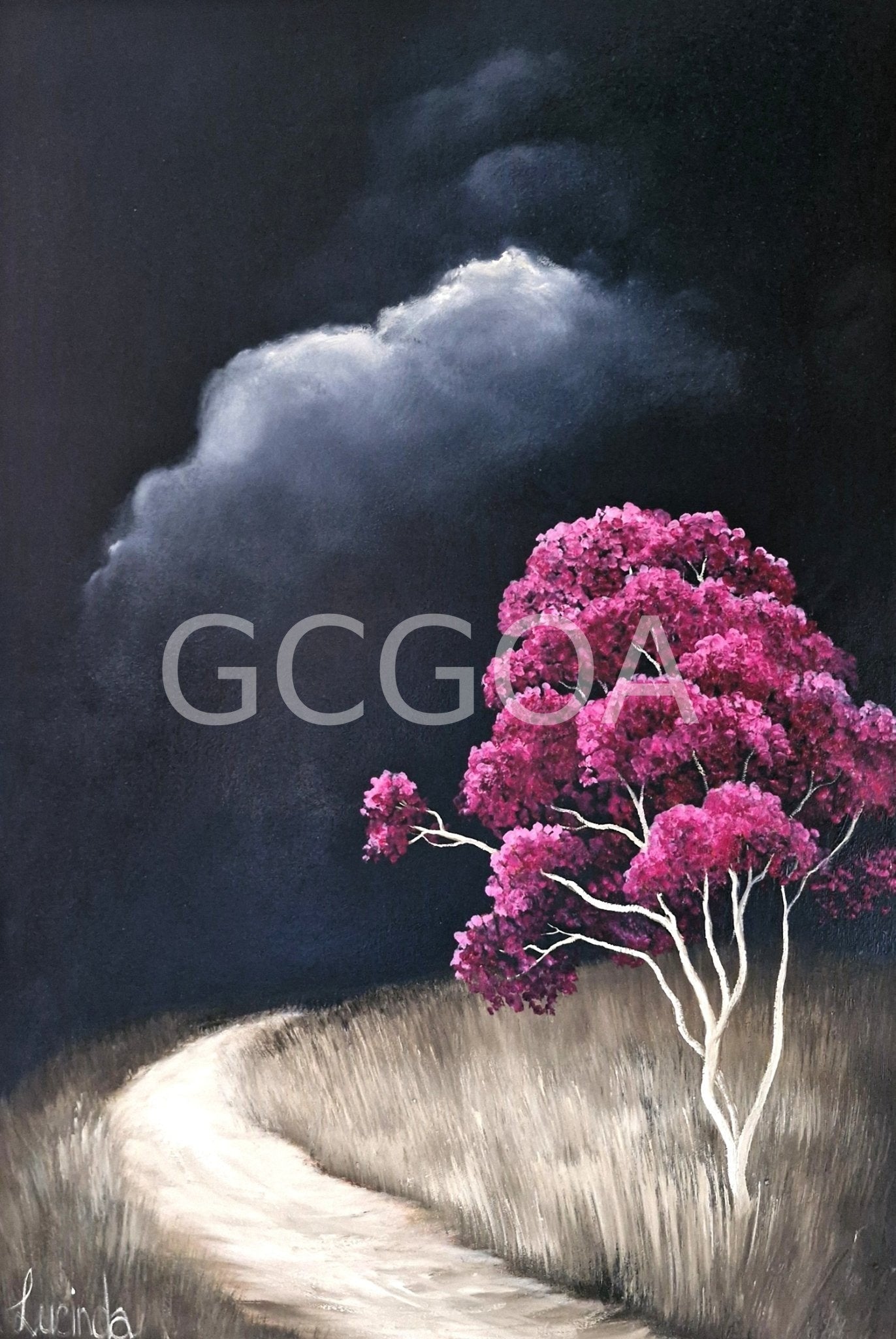 Flowering Gum At Dusk - Gold Coast Gallery Of ArtLucinda Leveille