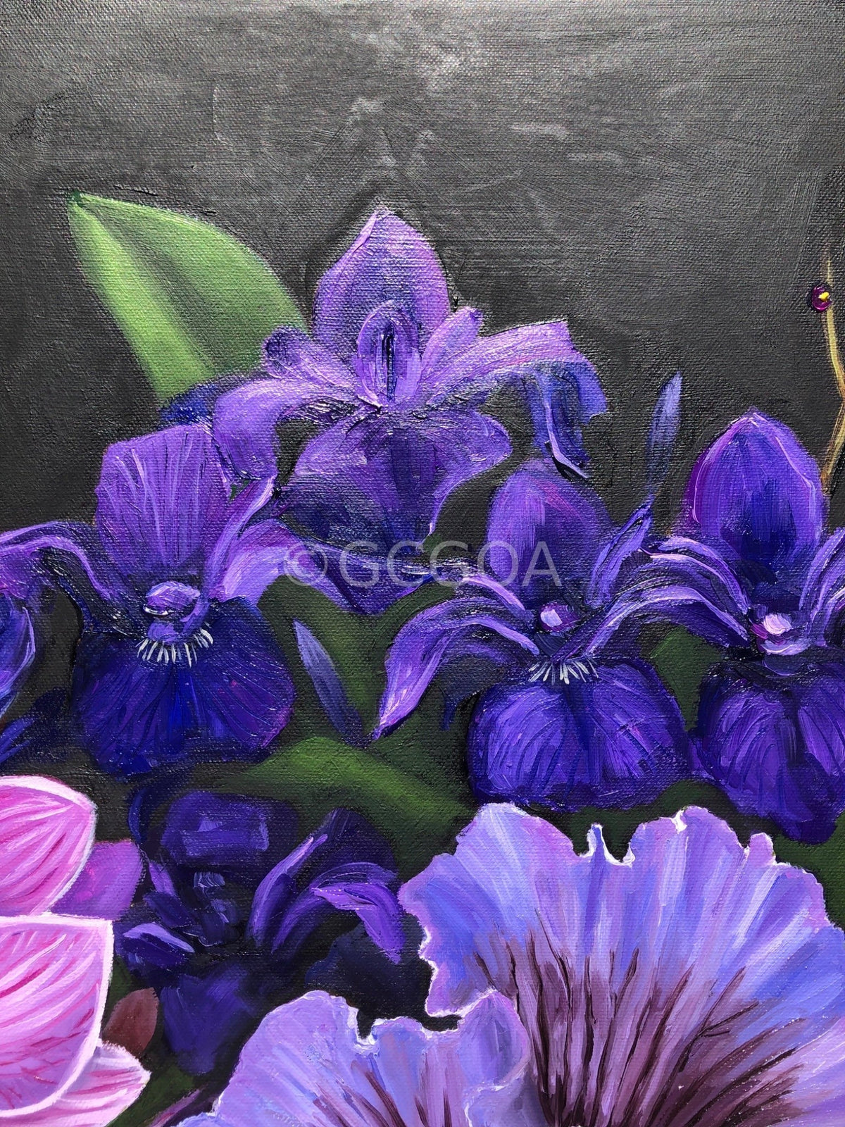 Flowers in a Blue Vase - Gold Coast Gallery Of ArtCoco Cashman