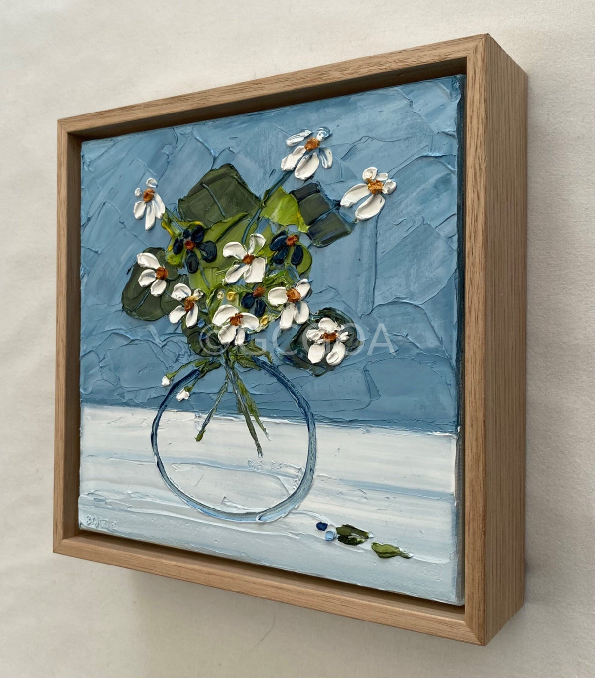 Flowers On My Table - Gold Coast Gallery Of ArtJustine Bartie