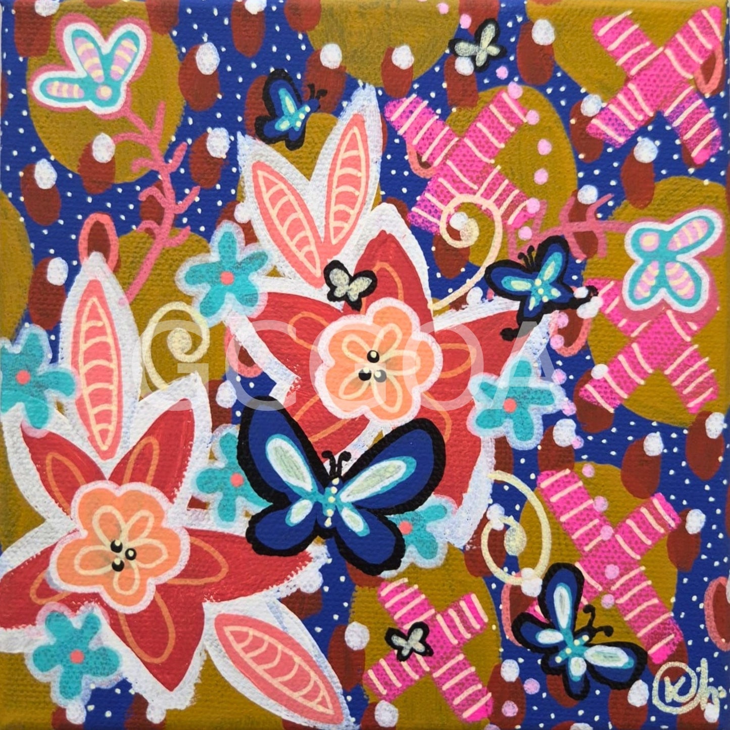 Flutterby 1 - Gold Coast Gallery Of ArtKat Handley