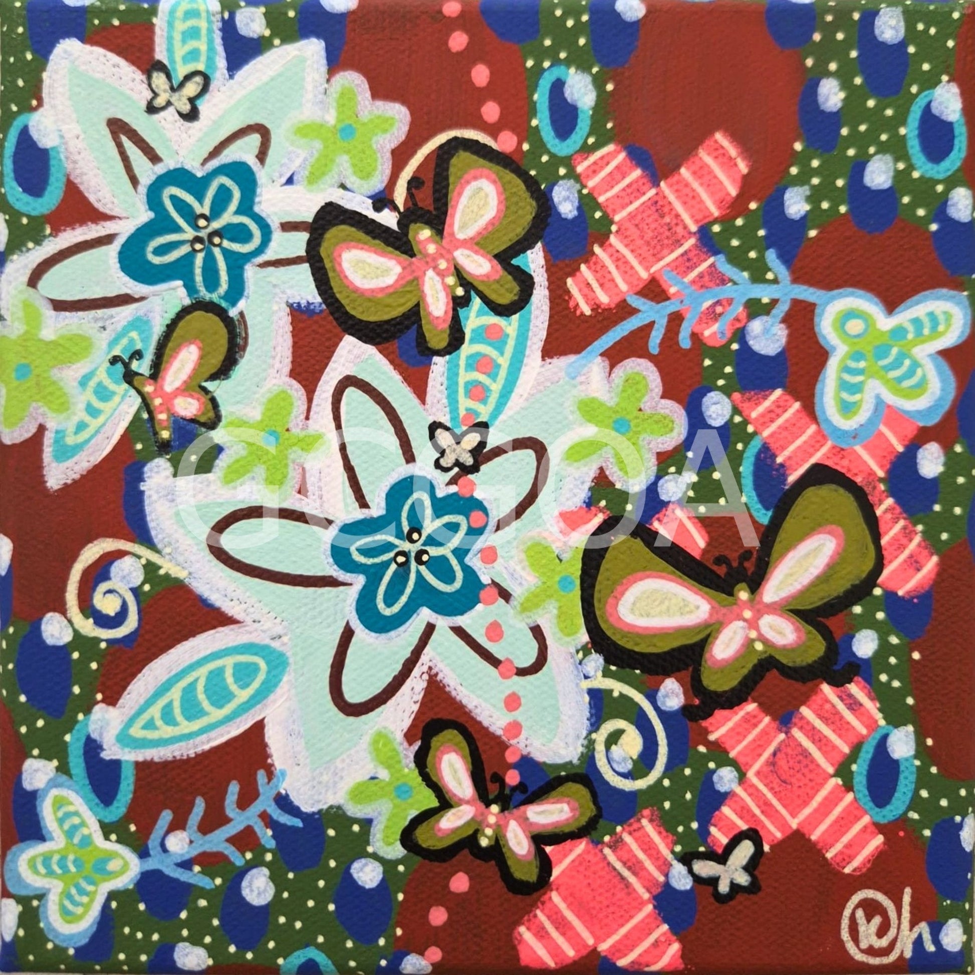 Flutterby 4 - Gold Coast Gallery Of ArtKat Handley