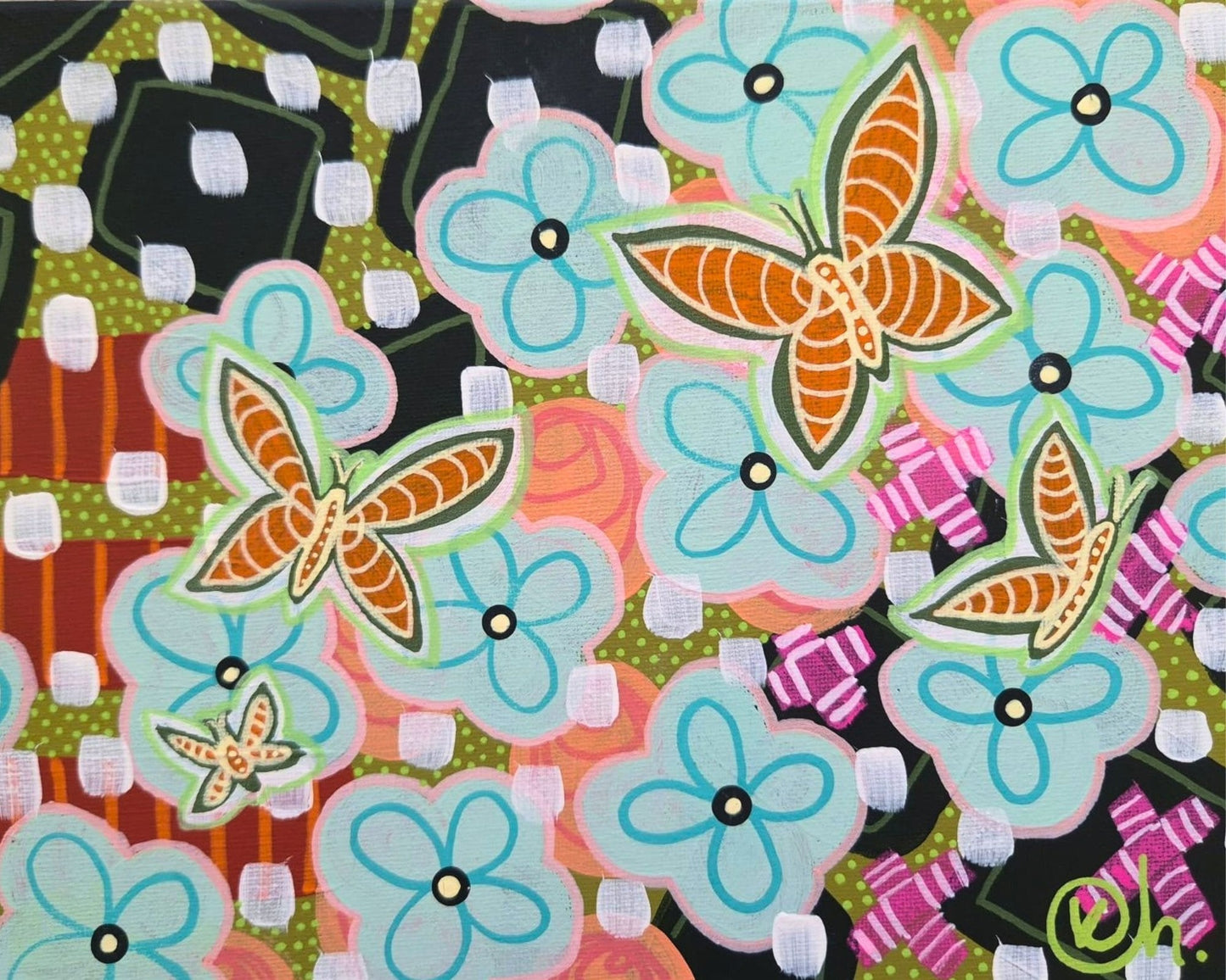 Flutterby 6 - Gold Coast Gallery Of ArtKat Handley