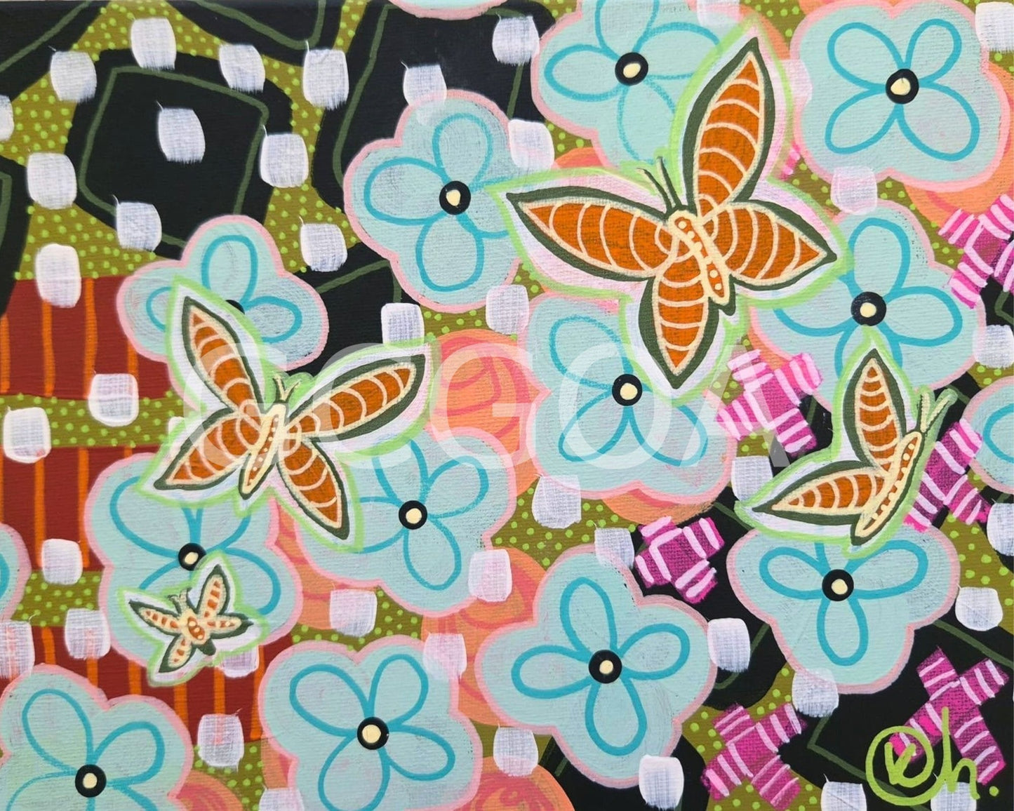 Flutterby 6 - Gold Coast Gallery Of ArtKat Handley