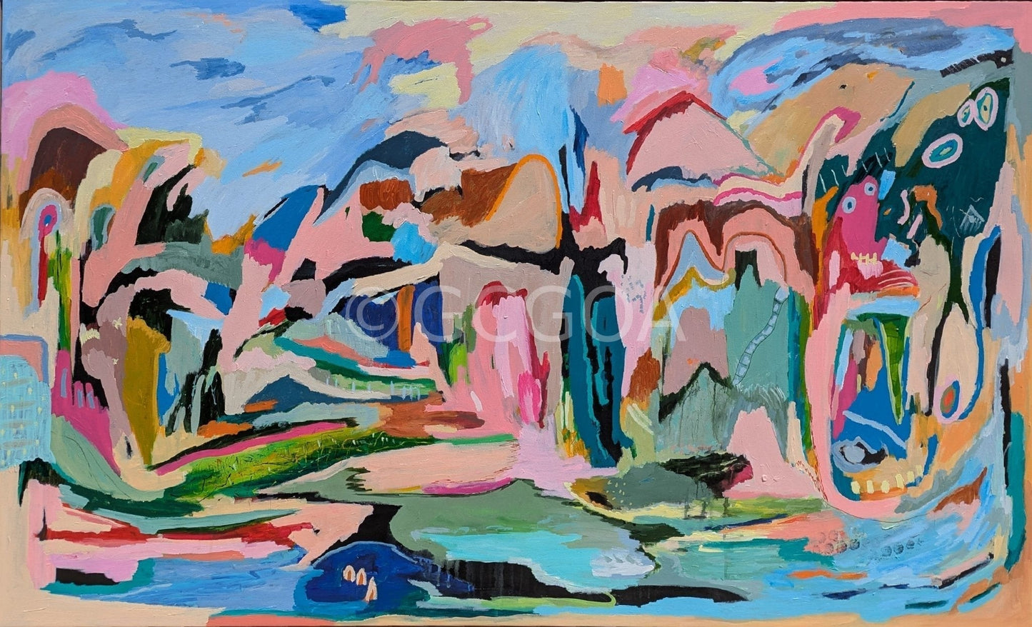 Forces Of Attraction- Original Art - Gold Coast Gallery Of ArtAlpana Rai