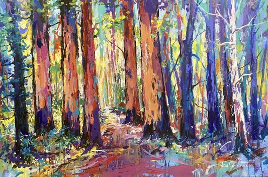 Forest 10 - Original Art - Gold Coast Gallery Of ArtJos Coufreur