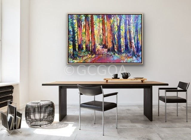 Forest 10 - Original Art - Gold Coast Gallery Of ArtJos Coufreur