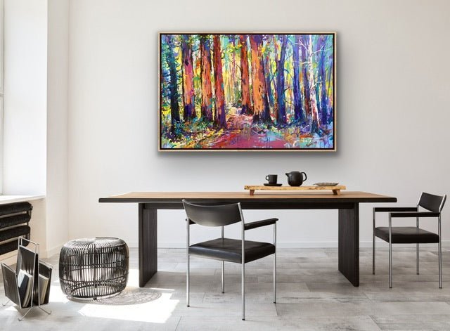 Forest 10 - Original Art - Gold Coast Gallery Of ArtJos Coufreur