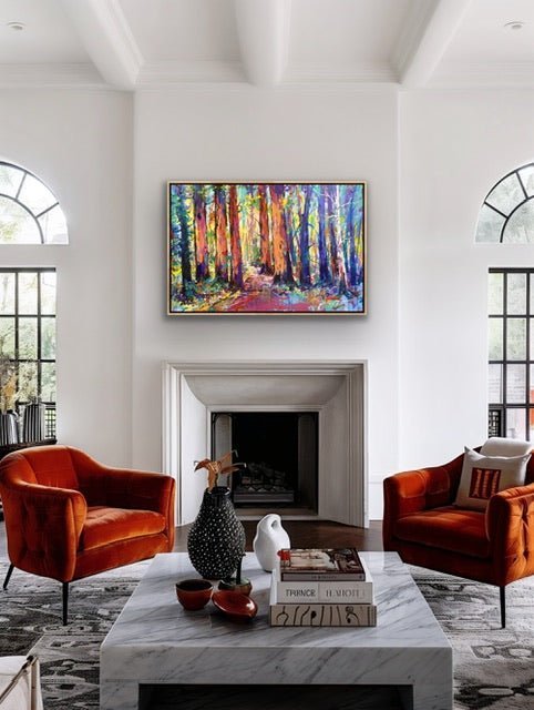 Forest 10 - Original Art - Gold Coast Gallery Of ArtJos Coufreur
