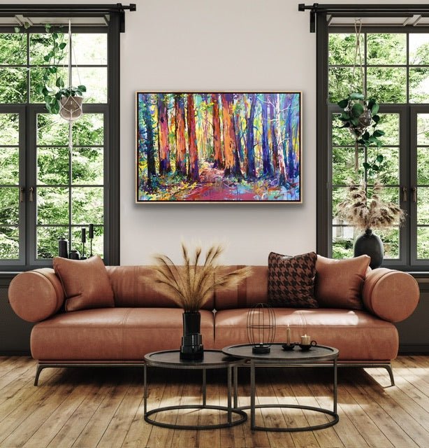 Forest 10 - Original Art - Gold Coast Gallery Of ArtJos Coufreur