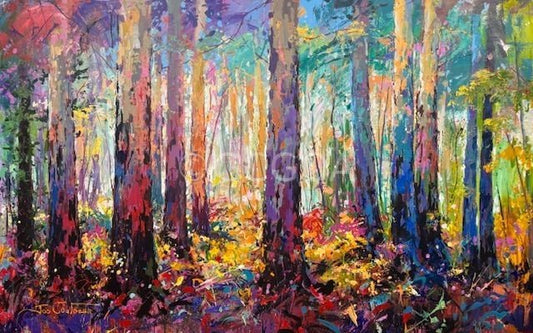 Forest 11 - Original Art - Gold Coast Gallery Of ArtJos Coufreur