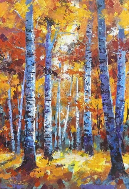 Forest 12 - Original Art - Gold Coast Gallery Of ArtJos Coufreur