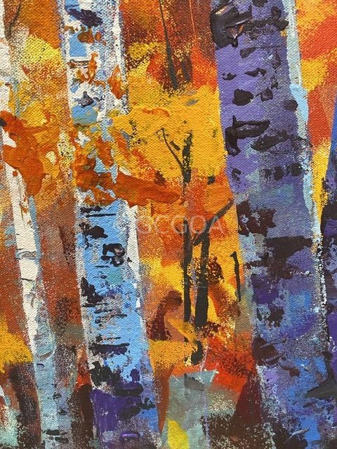 Forest 12 - Original Art - Gold Coast Gallery Of ArtJos Coufreur